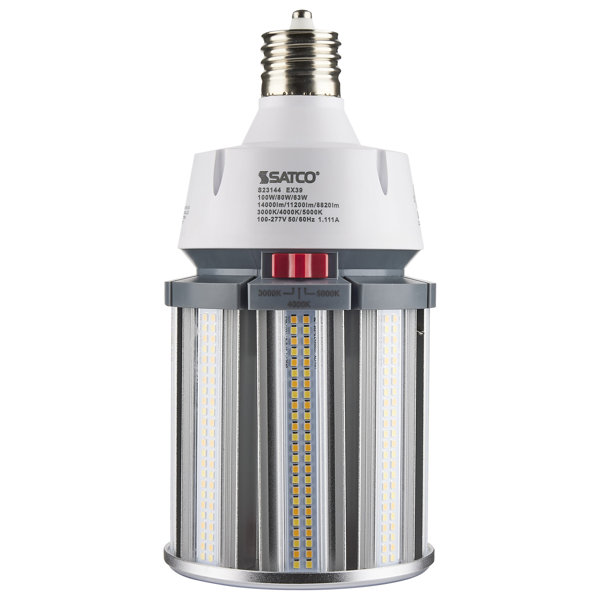 Satco Equivalent Corncob EX39/Entended Mogul Dimmable LED Bulb